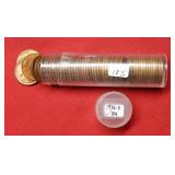 1936 D Roll of Lincoln Cents