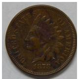 1878 Indian Head Cent Coin