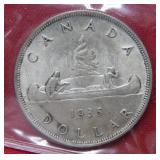 1935 Canada Silver Dollar
