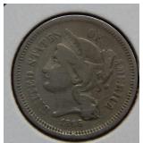 1866 Three Cent Piece