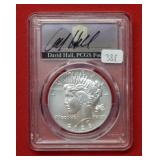 2023 Peace Dollar -PCGS MS70 - Signed