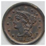 1852 Large Cent