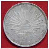 1903 Mexico Silver 8 Reals