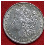 1899 Morgan Silver Dollar Coin