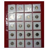 (20) Proof Jefferson Nickels back to 1986 S
