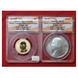 President Truman Coins and Chronicles Coins ANACS