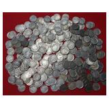 Bulk Lot of 250 Buffalo Nickels - Mixed Date