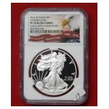 2016 W Silver Eagle NGC PF70 Ultra Cameo