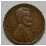 1931 D Lincoln Wheat Cent