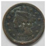 1849 Large Cent