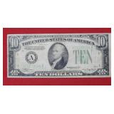 1934 A $10 Federal Reserve Note