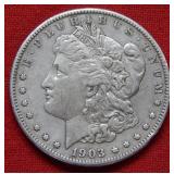 1903 S Morgan Silver Dollar Coin
