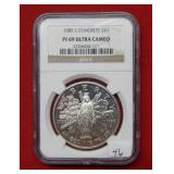 1989 S Congress Commemorative Dollar NGC PF69 UC