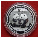 2009 Panda 1oz Silver