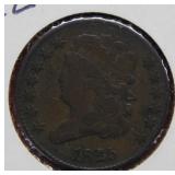 1825 Half Cent Coin