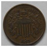 1865 Two Cent Piece