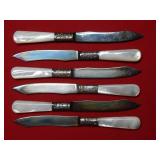Six Ornate Knives
