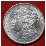 1894 Morgan Silver Dollar Coin