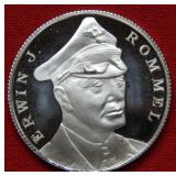 Rommel Sterling Silver Comm Afrikakorps