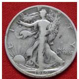 1919 D Walking Liberty Silver Eagle