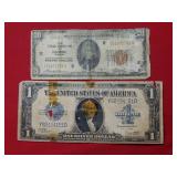 Two Misc Date US Type Notes $21 Face Value