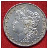 1878 7/8 Tail Feathers S Morgan Silver Dollar Coin