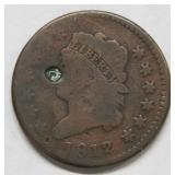 1812 Large Cent - Early Date