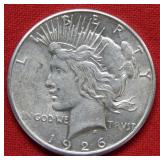 1926 S Peace Silver Dollar Coin