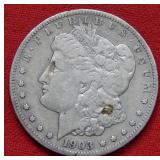 1903 S S Morgan Silver Dollar Coin