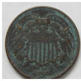 1864 Two Cent Piece