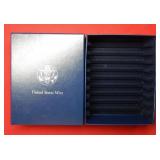 US Mint Box with 10 Slots for winners of  374, 375