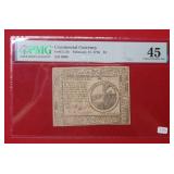 1776 $2 Continental Currency FR#CC-32 PMG 45