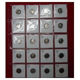 (20) Proof Roosevelt Dimes - back to 1969