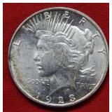 1923 D Peace Silver Dollar Coin