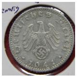 1941 A German Swastika Coin