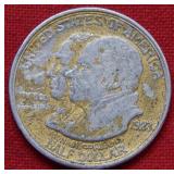 1923 S Monroe Commemorative Silver Half Dollar