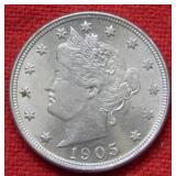 1905 Liberty Head Nickel Coin