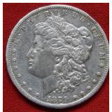 1879 CC Morgan Silver Dollar Coin - Rare Variety