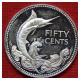 1977 Bahama Silver Swordfish Commemorative