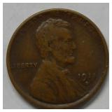 1911 D Lincoln Wheat Cent