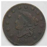 1830 Large Cent