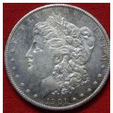 1901 O Morgan Silver Dollar Coin