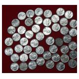 Roll of 1943 S Steel Cents - High Grade