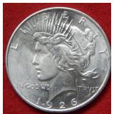 1926 D Peace Silver Dollar Coin
