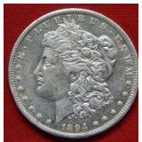 1894 O Morgan Silver Dollar Coin