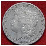1893 CC S Morgan Silver Dollar Coin