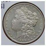 1886 S Morgan Silver Dollar Coin