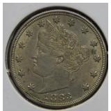 1883 Liberty Head Nickel - No Cents