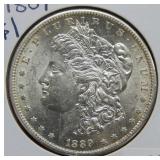 1889 S Morgan Silver Dollar Coin
