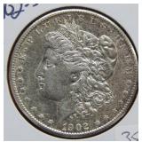 1902 S Morgan Silver Dollar Coin